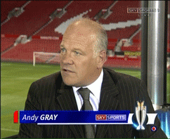 Andy Gray uses POINT-HD Telestrator for soccer on Sky TV